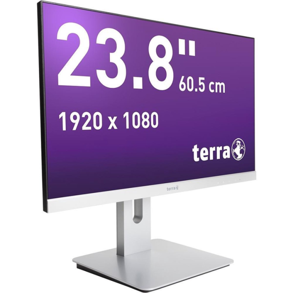 Terra 2462W 23,8" Pivot monitor zilver DVI, HDMI, DisplayPort Full-HD 1920 x 1080 - Afbeelding 14