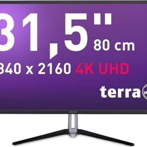 Terra LED 3290W 80 cm (31.5") Ultra HD (3840 x 3160 Pixels) zwart - 2x HDMI, DisplayPort