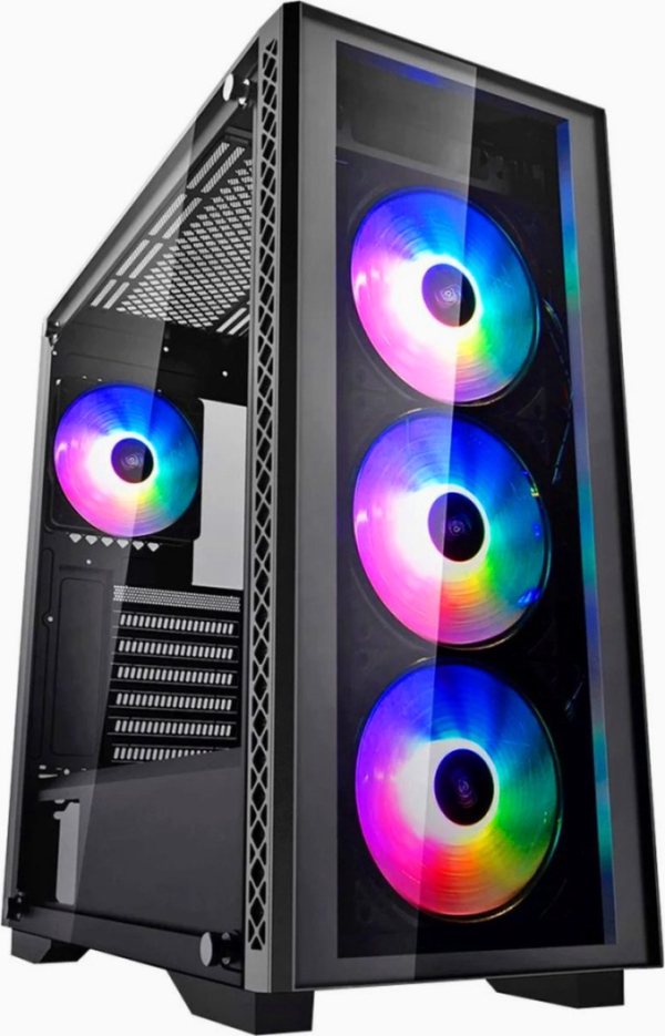 AMD Ryzen 7 5700X3D Game PC/ Streaming computer - Nvidia GeForce RTX 5070 12GB – 32GB RAM – 1.0TB M.2 SSD – Win11 Pro - MATREXX