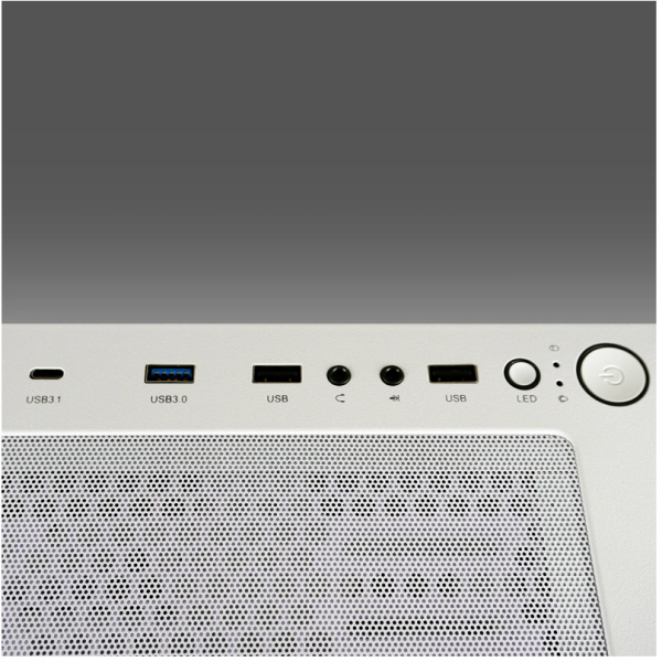 peta GamePC White Wanderer - AMD Ryzen 7 5700G - 16GB - 500GB SSD - Radeon RX Vega 8 - WiFi - Windows 11 Pro - Afbeelding 6