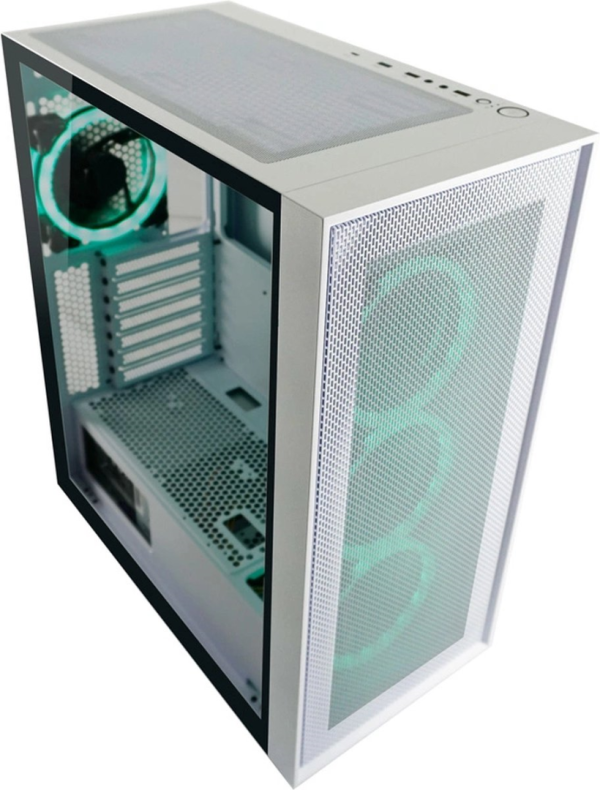 peta GamePC White Wanderer - AMD Ryzen 5 8500G - 32GB - 4.0TB SSD - Nvidia RTX3060 12GB - WiFi - Windows 11 Pro - Afbeelding 3