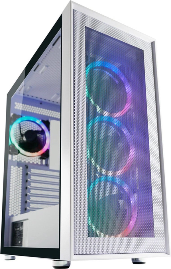 peta GamePC White Wanderer - AMD Ryzen 5 8500G - 32GB - 4.0TB SSD - Nvidia RTX3060 12GB - WiFi - Windows 11 Pro