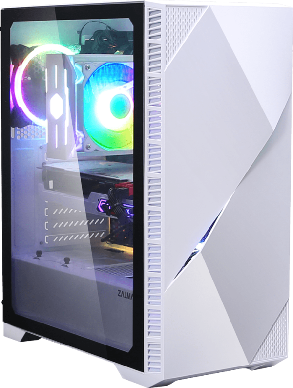 AMD Ryzen 9 5900X Game PC/ Streaming computer - Radeon RX 9070 XT 16GB – 32GB RAM – 2.0TB M.2 SSD – Win11 Pro - Iceberg