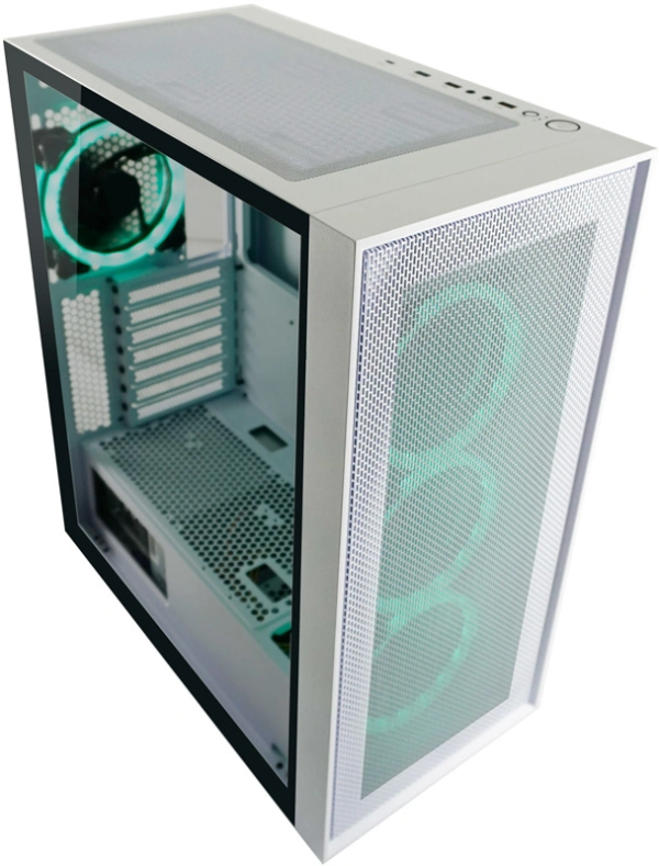 peta GamePC White Wanderer - AMD Ryzen 7 5700G - 16GB - 500GB SSD - Radeon RX Vega 8 - WiFi - Windows 11 Pro - Afbeelding 4