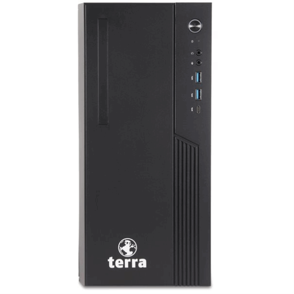 Terra PC-Business 4000 Silent - Intel Core i3-14100 - 8GB RAM - 500GB M.2 SSD - DVD±RW - Windows 11 Pro